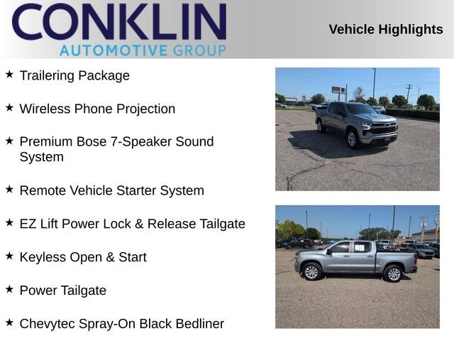 Used 2023 Sterling Gray Metallic Chevrolet RST image 2