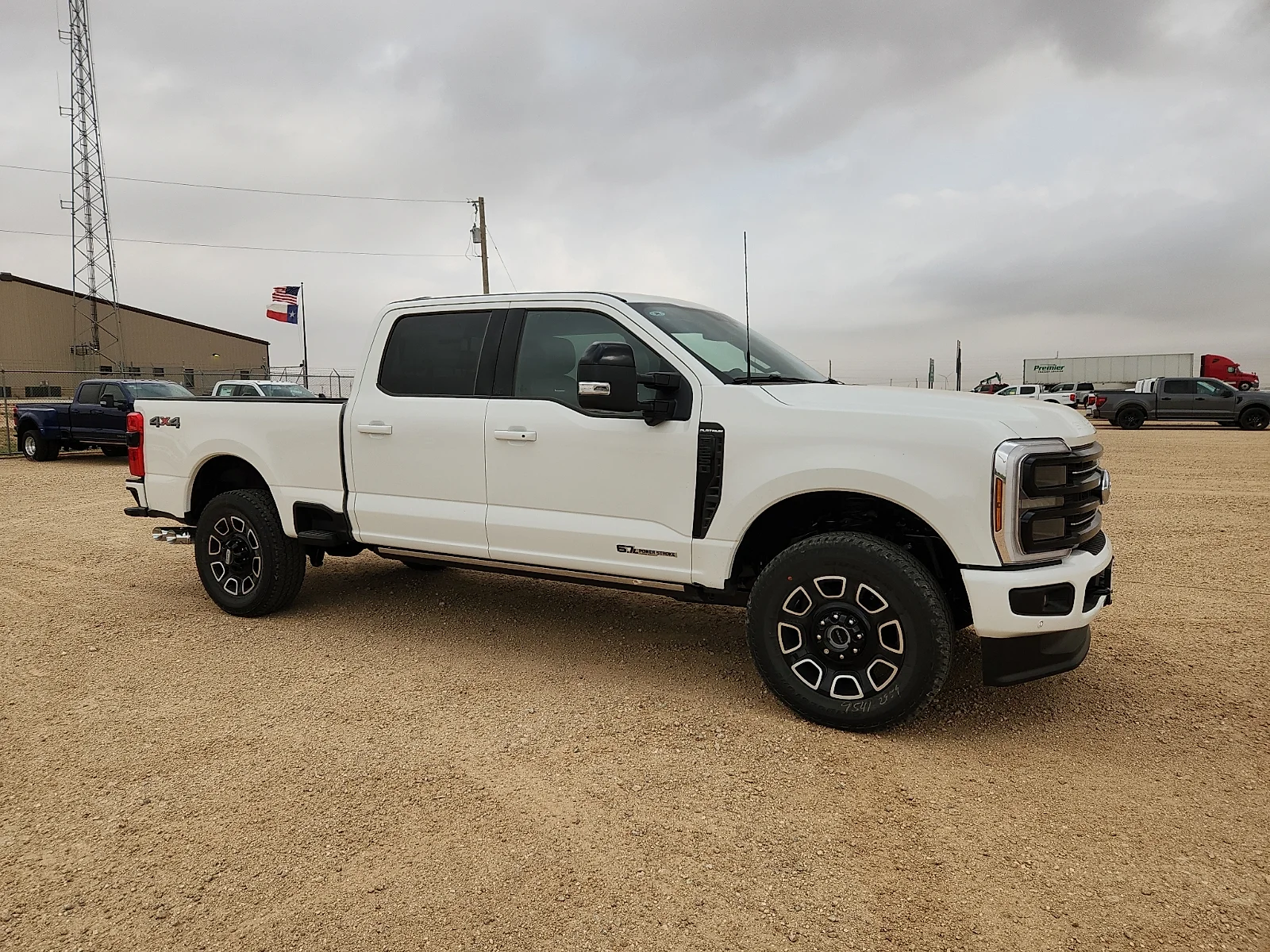 New 2026 Star White Metallic Tri-Coat Ford F-250® Platinum® image 8