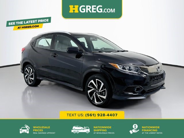 Used 2019 Crystal Black Pearl Honda Sport image 1