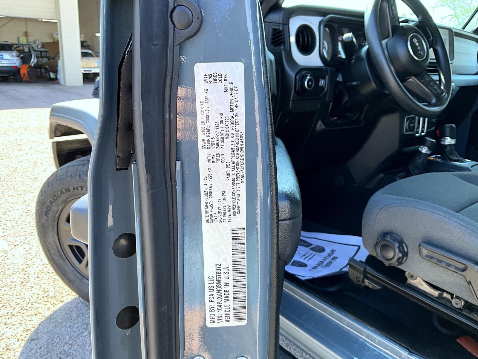 Used 2025 Gray Jeep Sport image 23