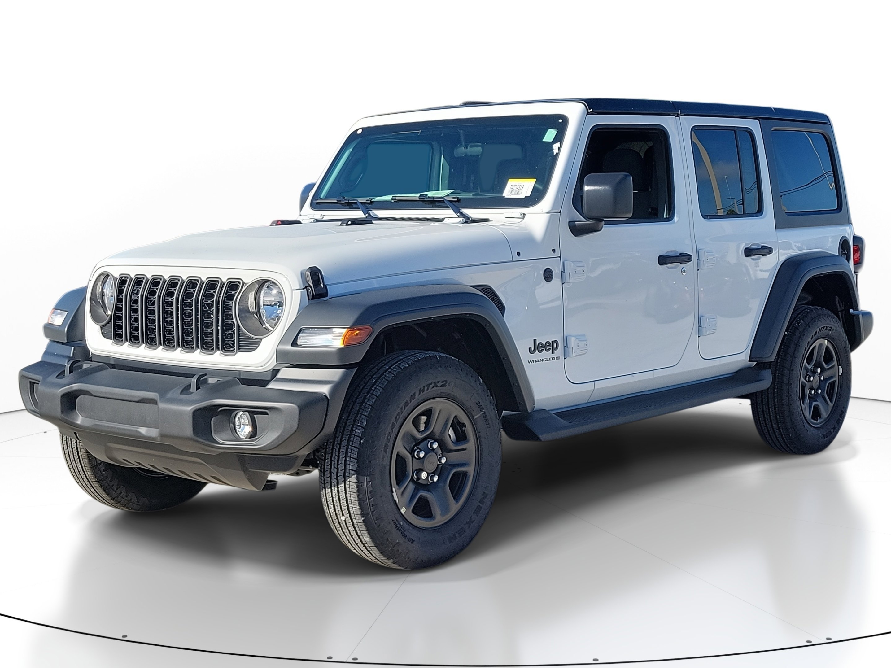 New 2026 Bright White Clear-Coat Exterior Paint Jeep Sport image 3
