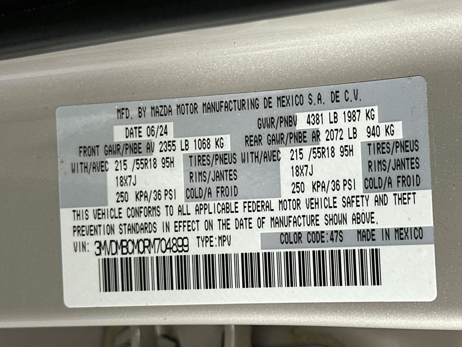 Certified Used 2024 Quartz Metallic Mazda 2.5 S Preferred Package image 33