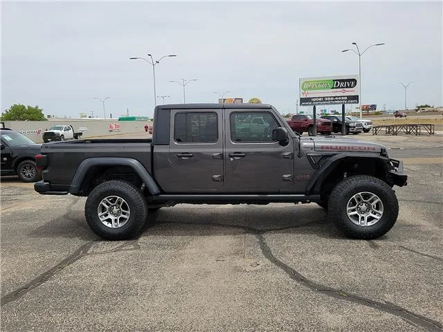 Used 2020 Black Jeep Rubicon 4x4 Crew Cab 5 ft. box image 5