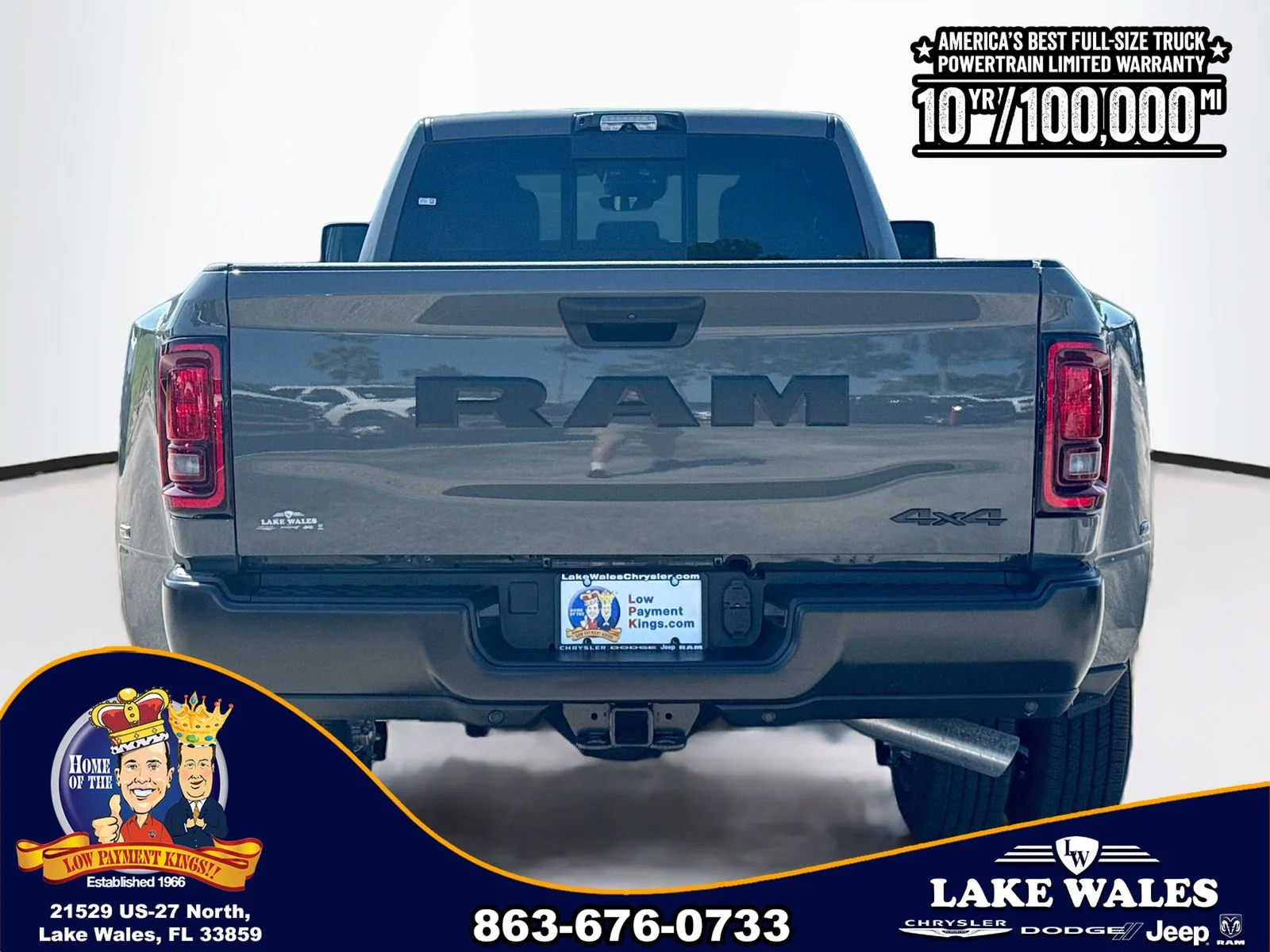 New 2026 Ceramic Gray Clear-Coat Exterior Paint RAM TRADESMAN image 5
