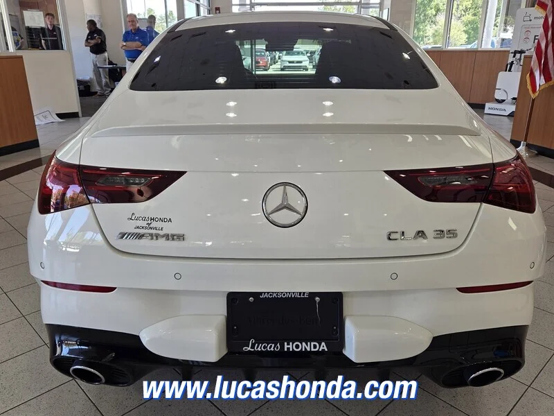 Used 2025 White MERCEDES-BENZ AMG® CLA 35 4MATIC COUPE image 5
