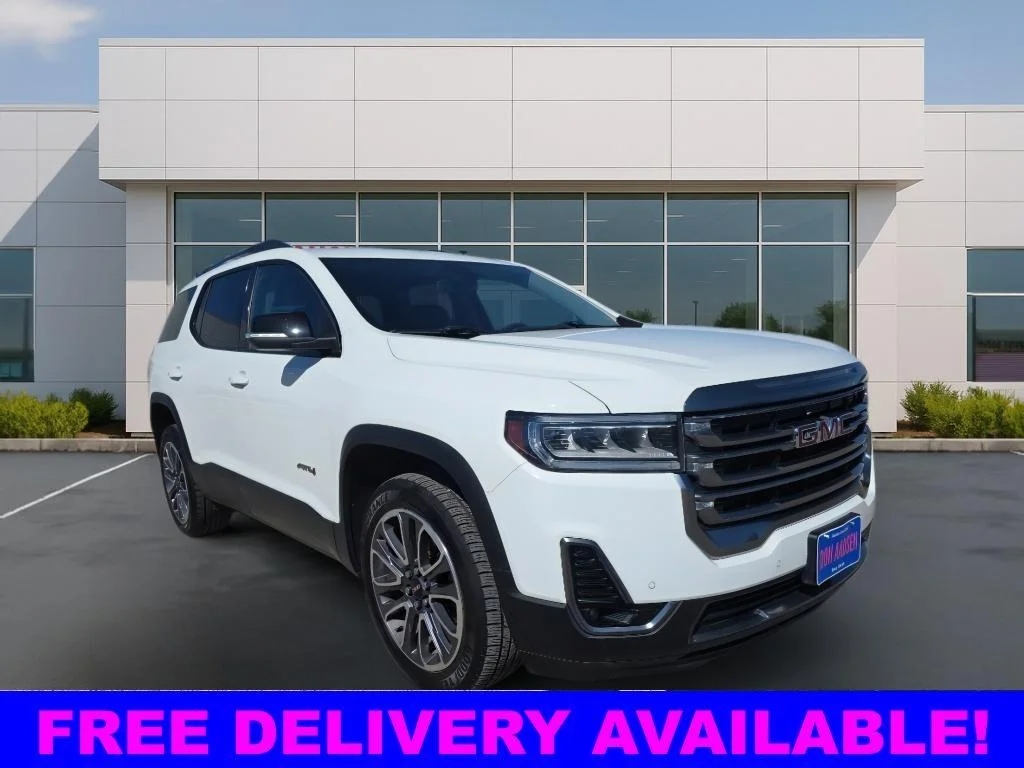 Used 2020 Summit White GMC AT4 image 1