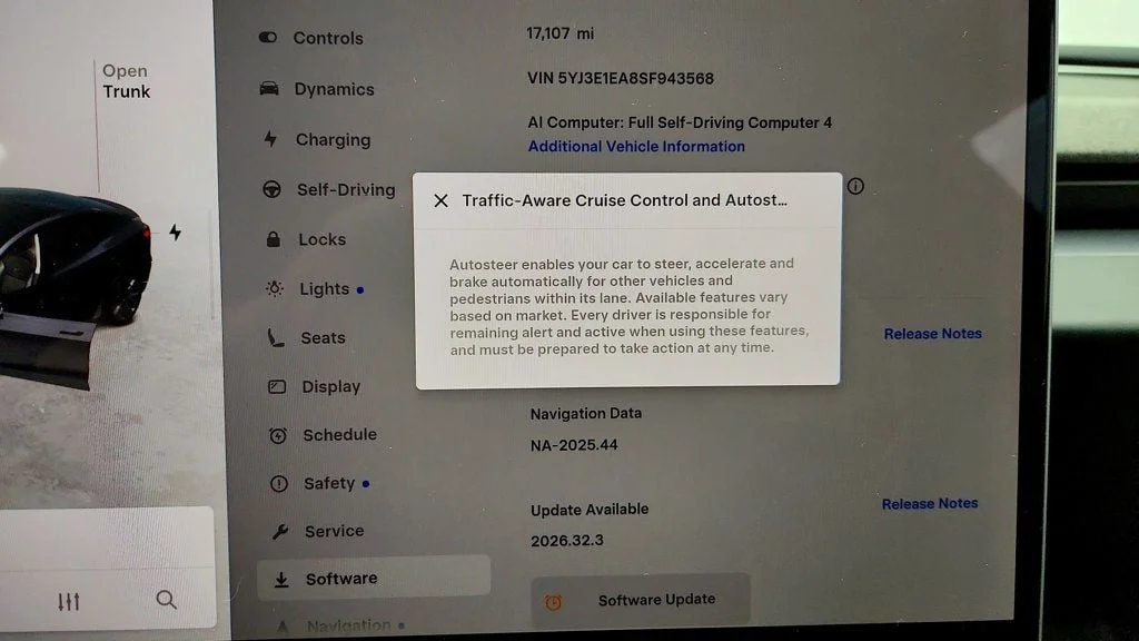 Used 2025 Stealth Grey Tesla Long Range RWD image 16