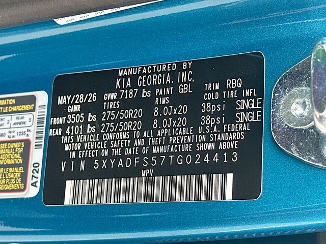 New 2026 Ocean Blue Kia Land AWD image 34