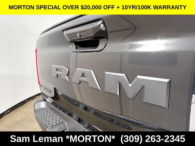 New 2026 Diamond Black Crystal Pearl-Coat Exterior Paint Ram Limited image 38