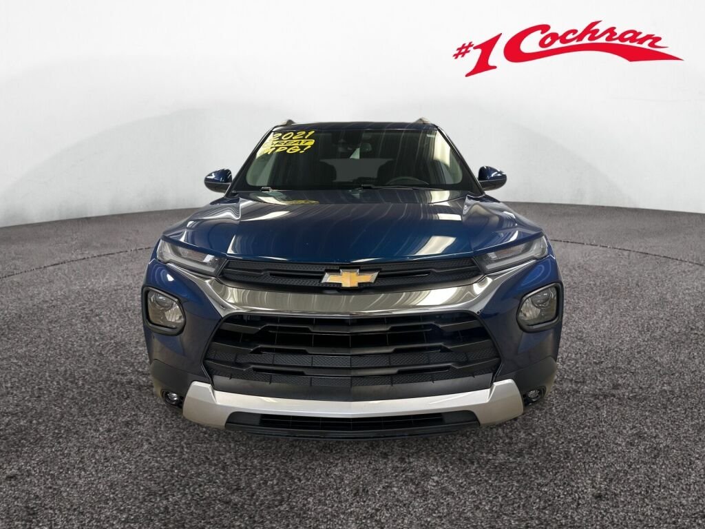 Used 2021 PACIFIC BLUE METALLIC Chevrolet LT image 30