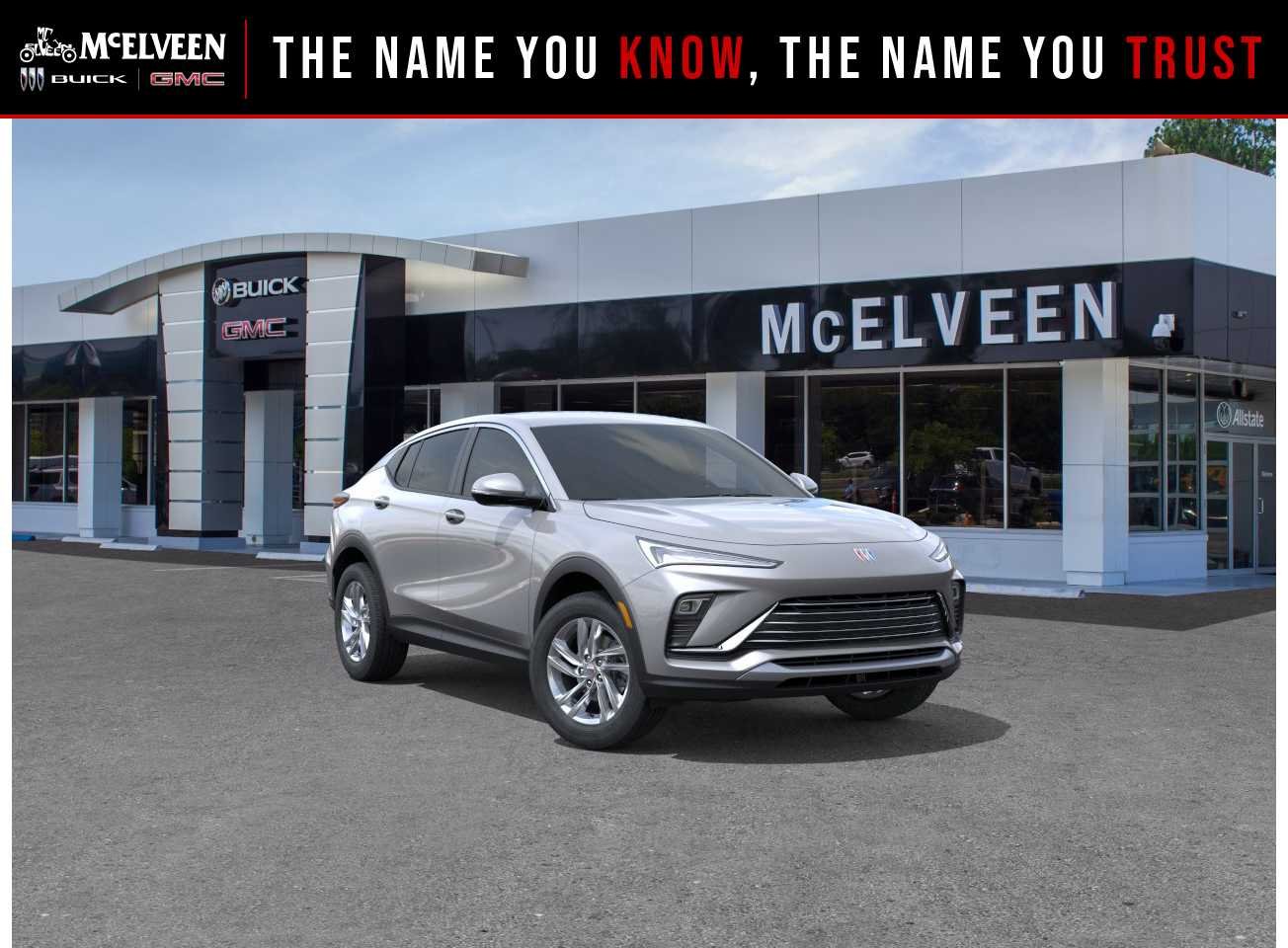 New 2026 Moonstone Gray Metallic Buick Preferred image 1