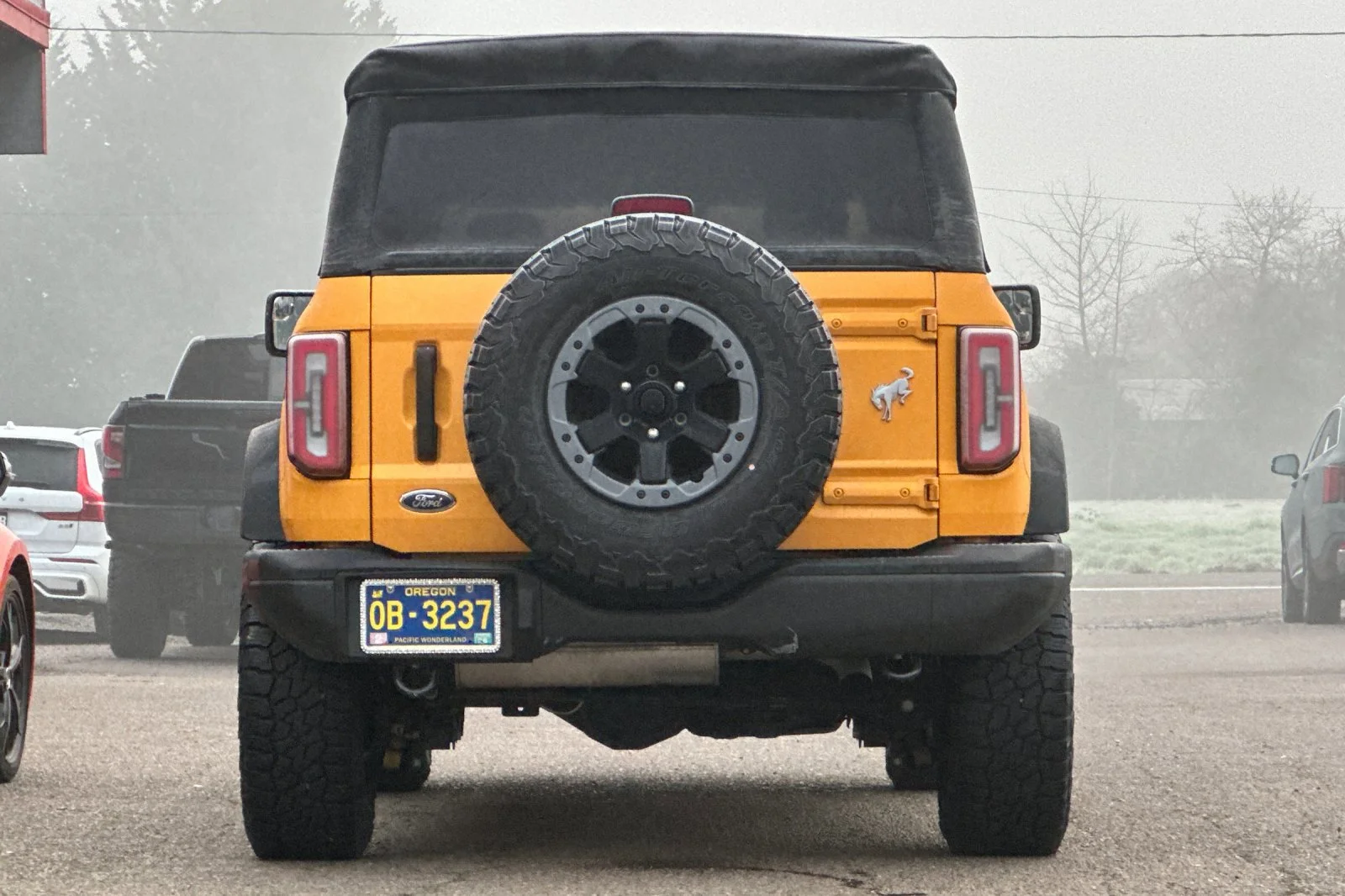 Used 2021 ORANGE Ford  image 5