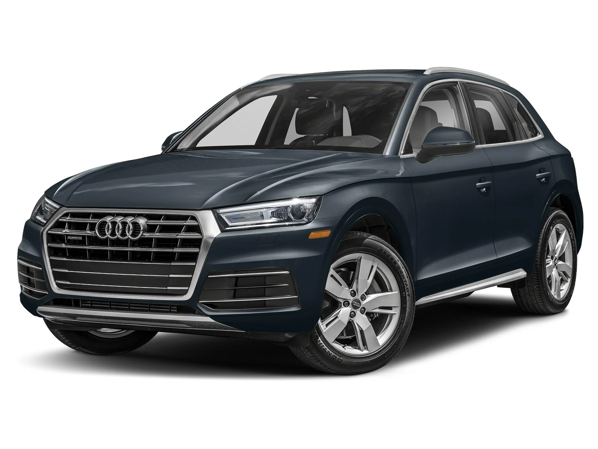Used 2018 Moonlight Blue Metallic Audi Premium Plus image 1