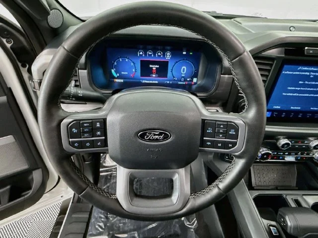 Used 2025 White Metallic Ford Lariat image 11