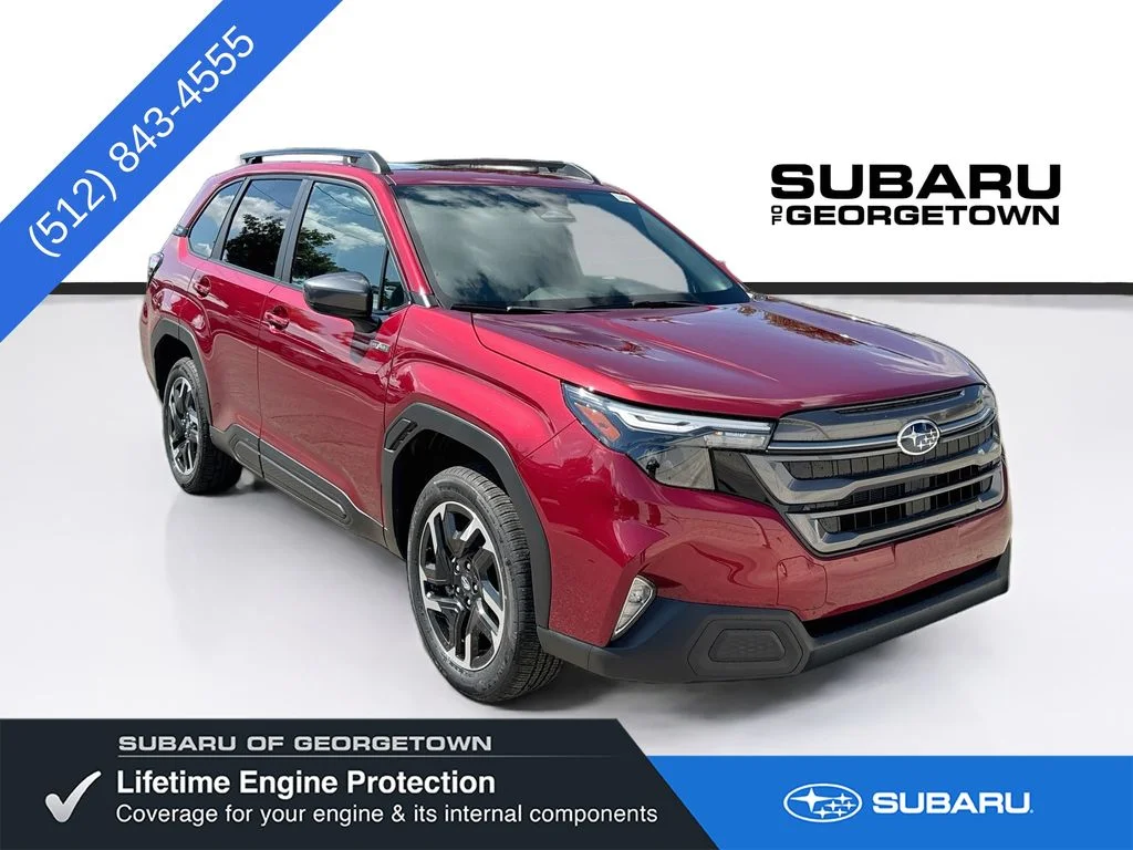 New 2026 Red Subaru Premium Hybrid image 1