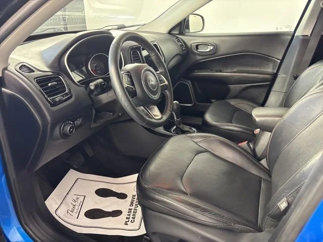 Used 2018 Laser Blue Jeep Limited image 2