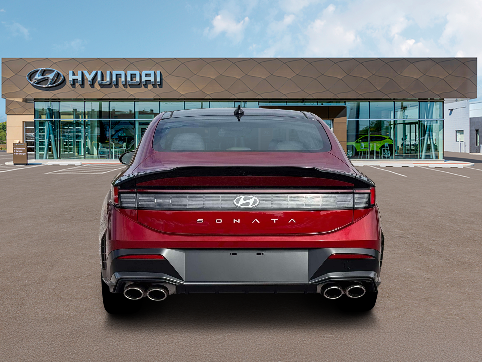 New 2026 Red Hyundai N Line image 6