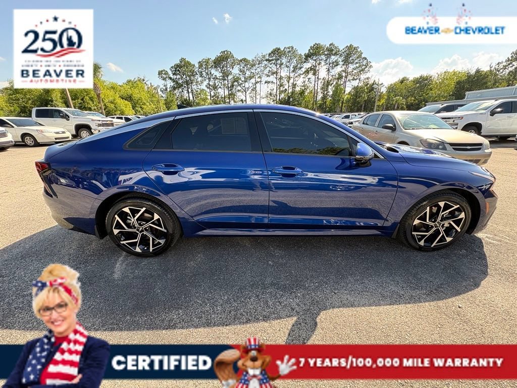 Used 2025 Blue Kia EX image 8