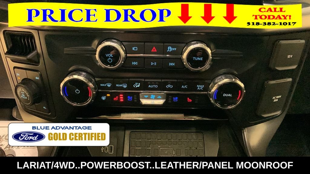 Certified Used 2025 White Metallic Ford Lariat image 45