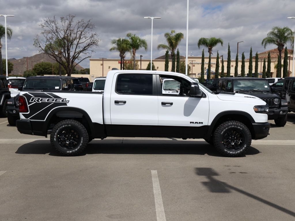 New 2026 Bright White Clear-Coat Exterior Paint RAM Rebel image 2