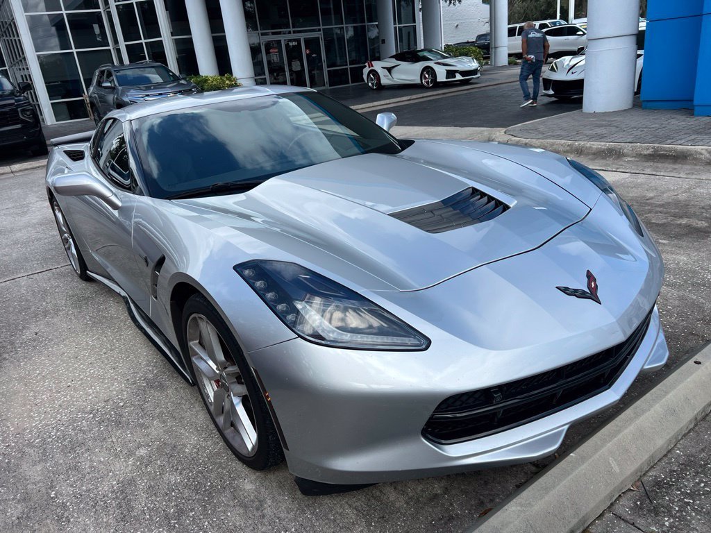 Used 2017 BLADE SILVER METALLIC Chevrolet Z51 2LT image 3