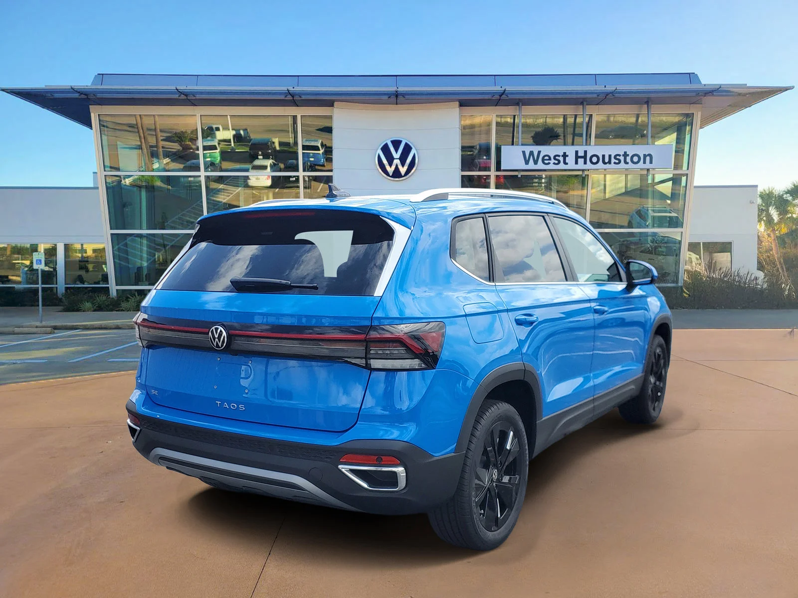New 2026 Blue Volkswagen SE image 3