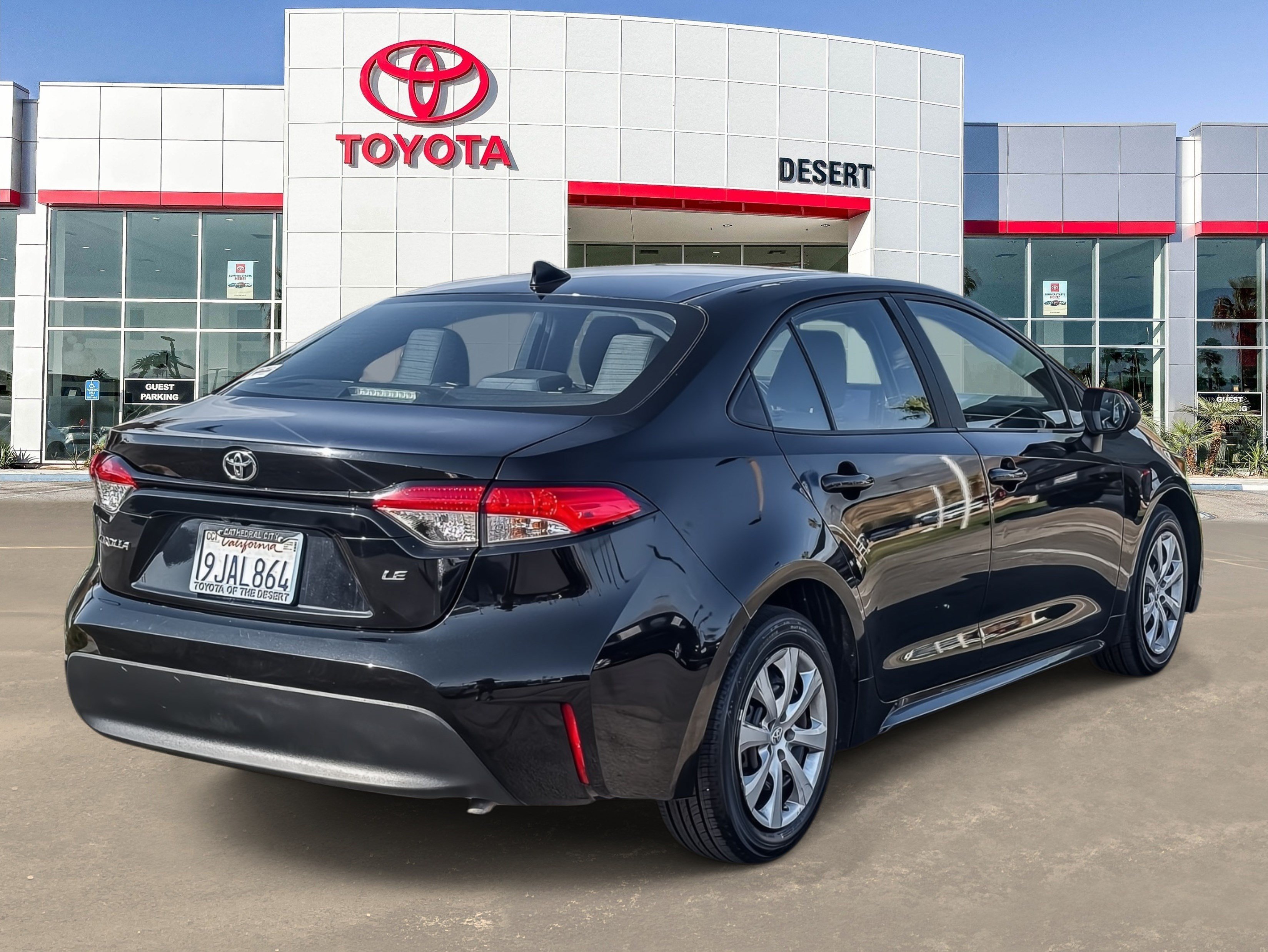 Certified Used 2024 Midnight Black Metallic Toyota LE image 6