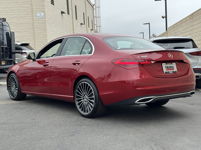 New 2026 MANUFAKTUR Patagonia Red Metallic Mercedes-Benz C 300 image 6