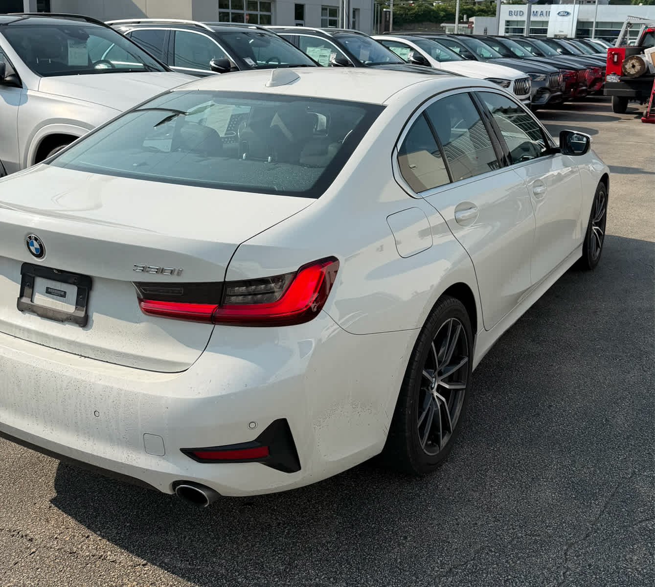 Used 2019 Alpine White BMW 330i xDrive image 6