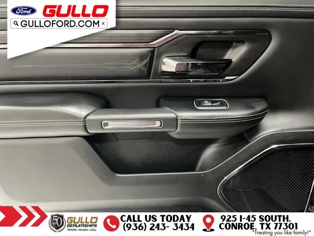 Used 2022 Granite Crystal Clearcoat Metallic Ram Limited image 17