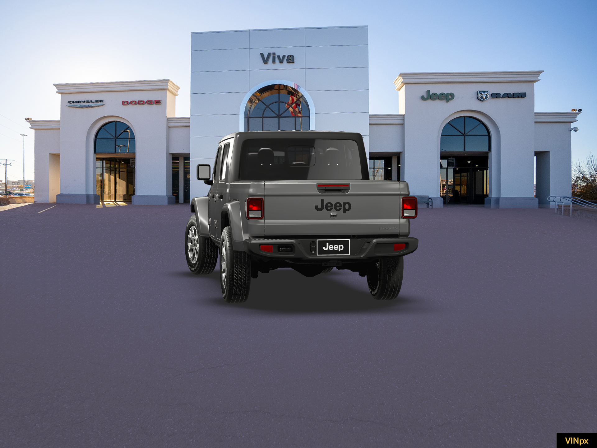 New 2026 Granite Crystal Metallic Clear-Coat Exterior Paint Jeep Sahara image 13