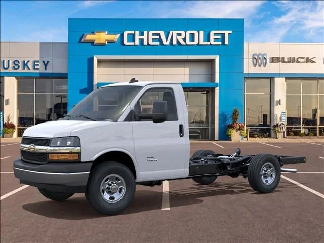 New 2026 White Chevrolet Work Van image 2