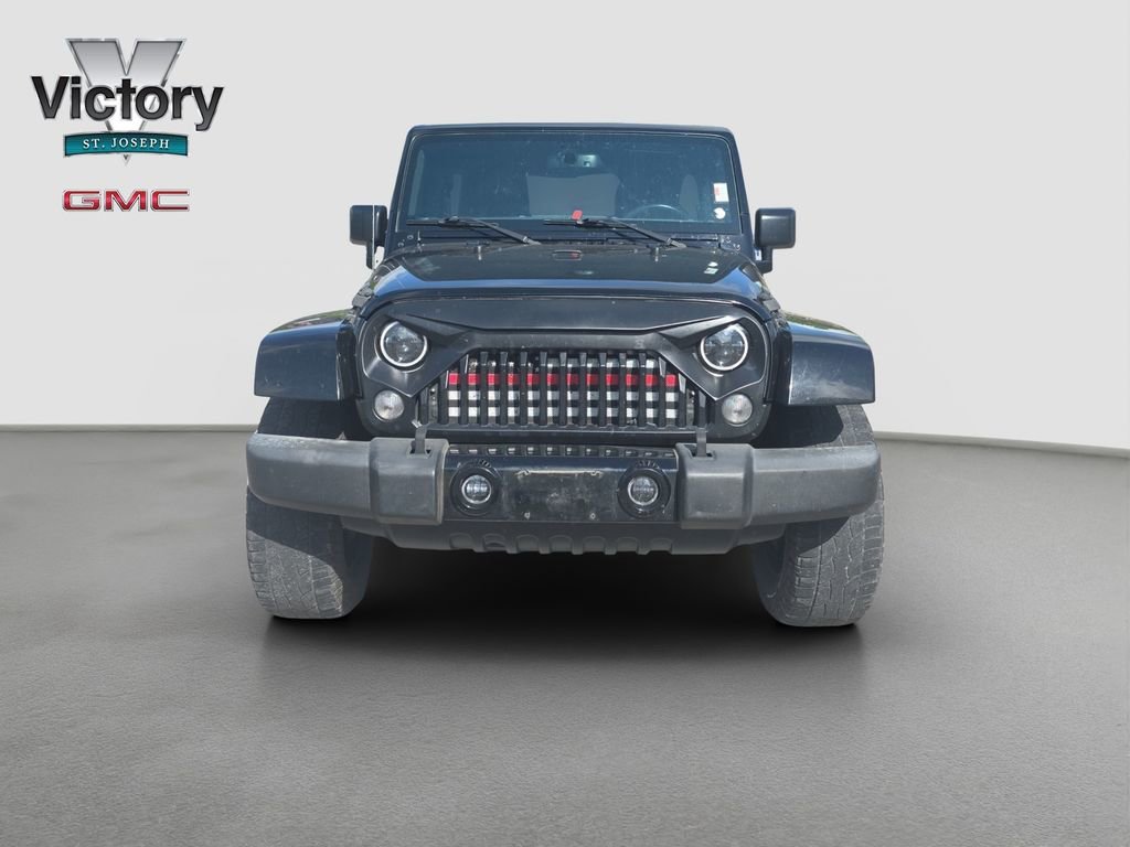 Used 2016 Jeep Wrangler Unlimited Sahara with VIN 1C4BJWEG2GL239489 for sale in Kansas City