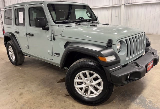 Used 2023 Silver Jeep Sport S image 1