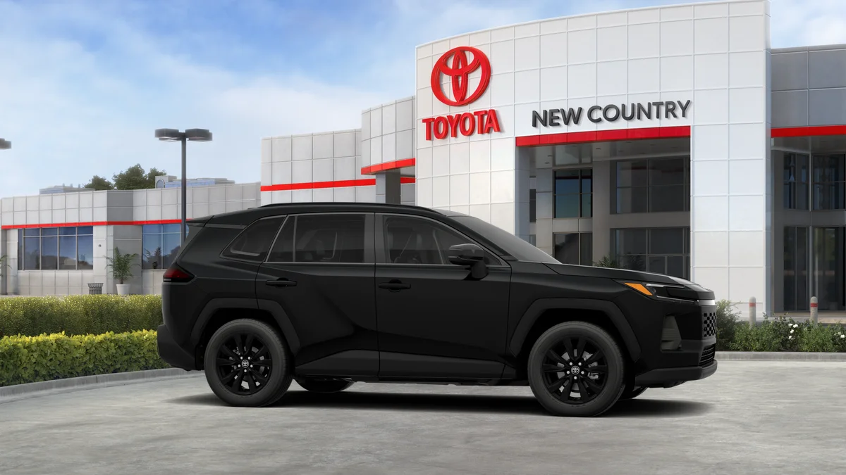 New 2026 Midnight Black Metallic Toyota XLE Premium image 13