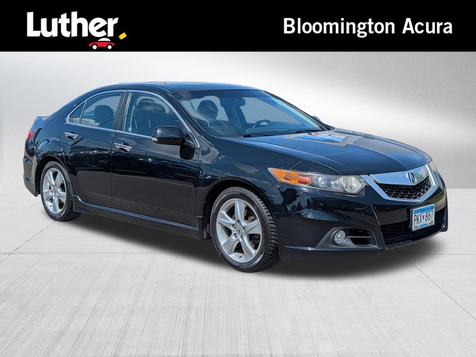 Used 2010 Crystal Black Pearl Acura  image 1