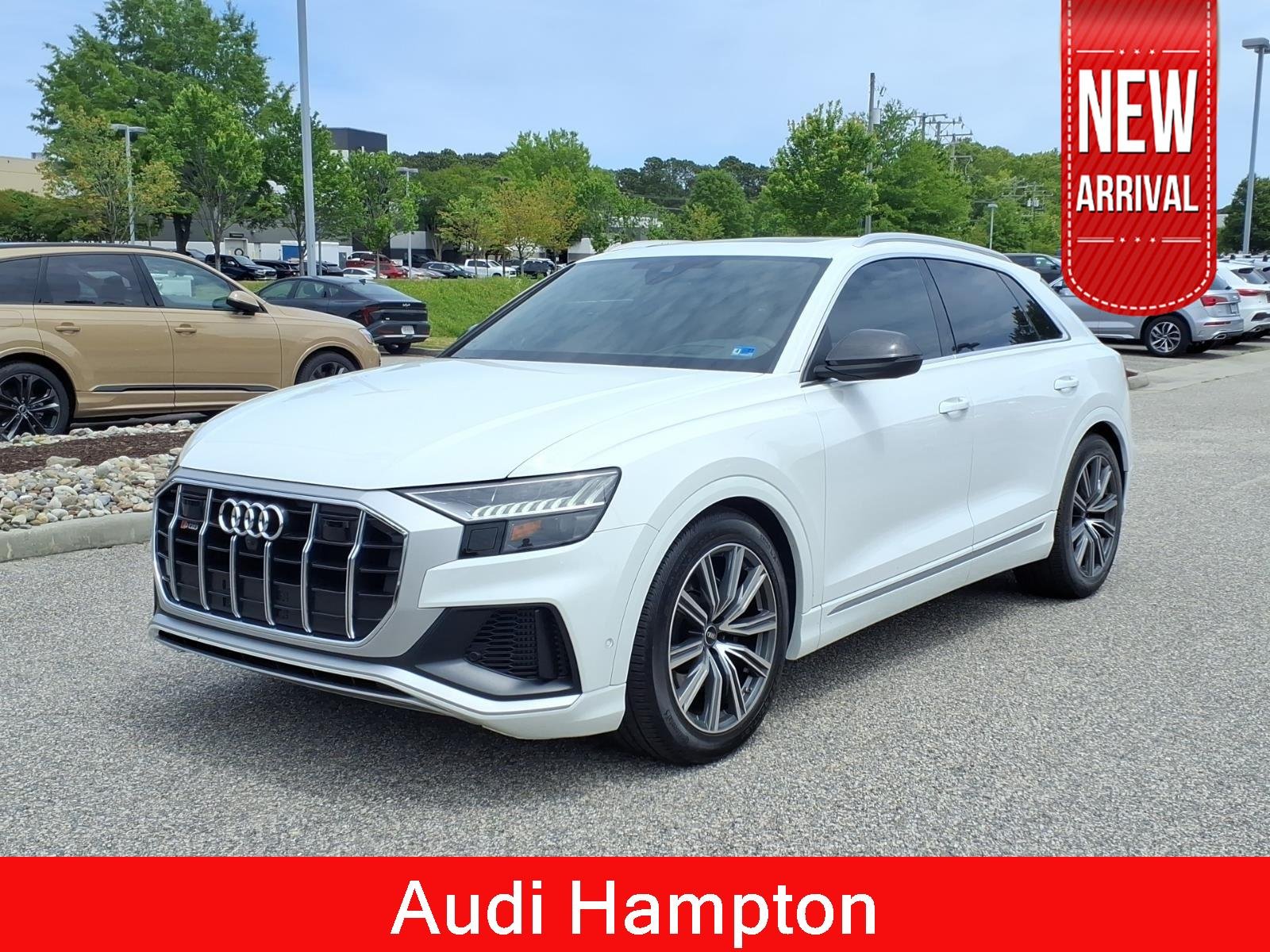 Used 2023 Carrara White Audi Prestige image 1