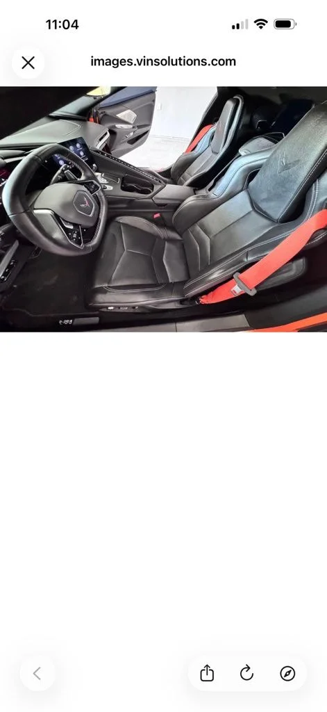 Used 2023 Amplify Orange Tintcoat Chevrolet Stingray image 1