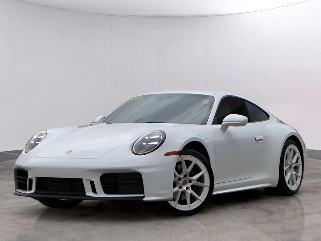 Used 2025 White Porsche Carrera image 1