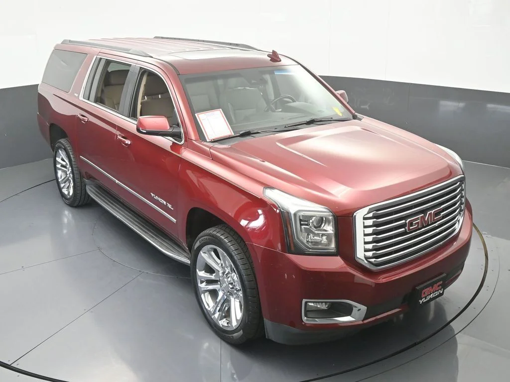 Used 2019 Crimson Red Tintcoat GMC SLT image 60