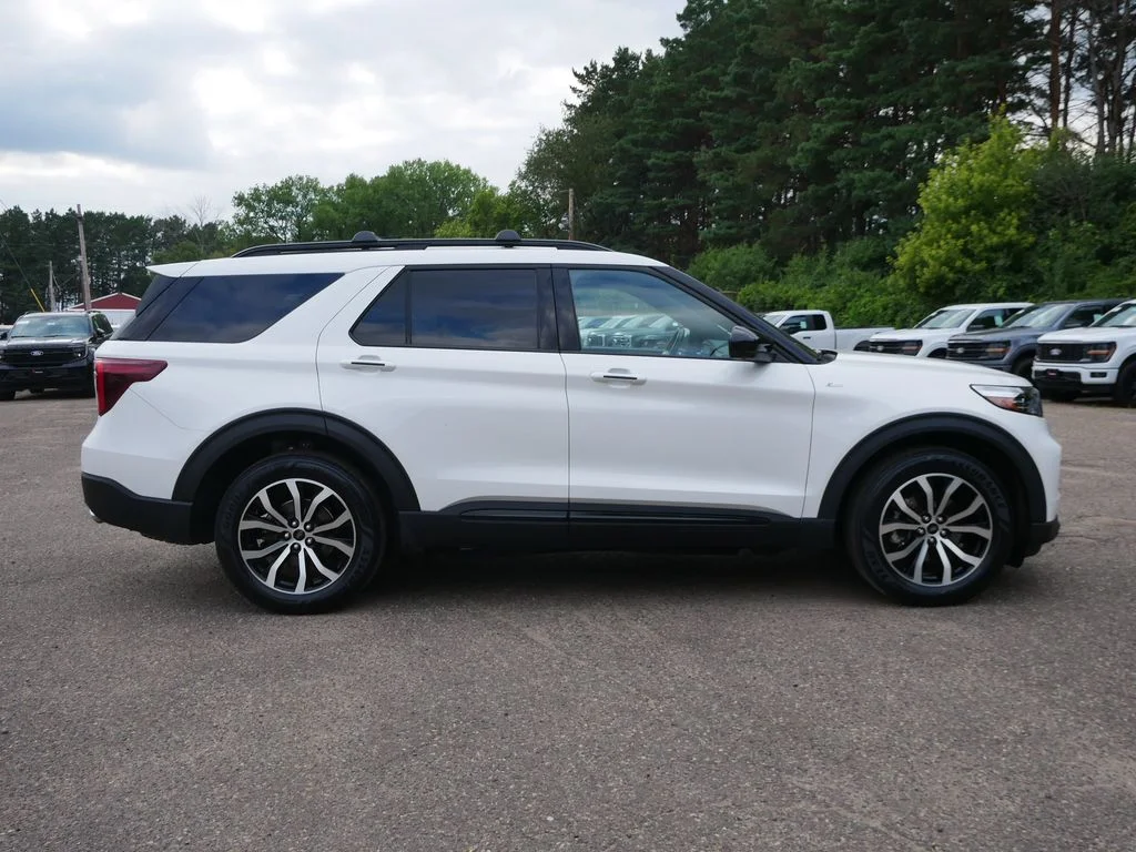 Certified 2023 Ford Explorer ST-LINE with VIN 1FMSK8KH3PGA77866 for sale in White Bear Lake, Minnesota