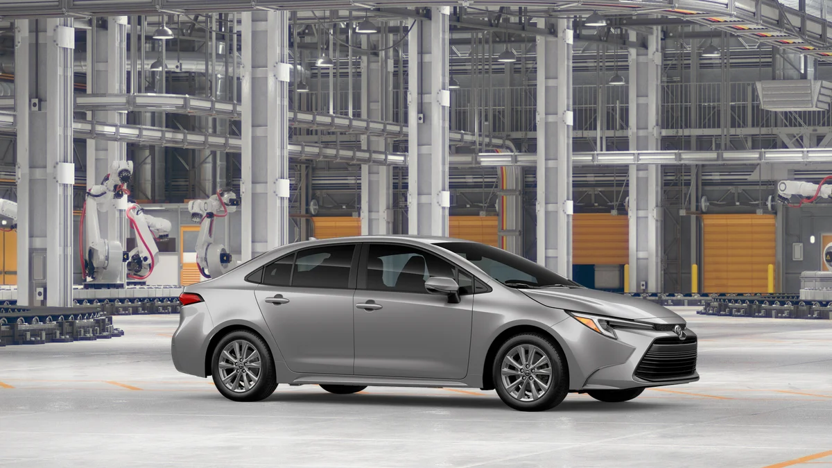 New 2026 Classic Silver Metallic Toyota Hybrid XLE image 13