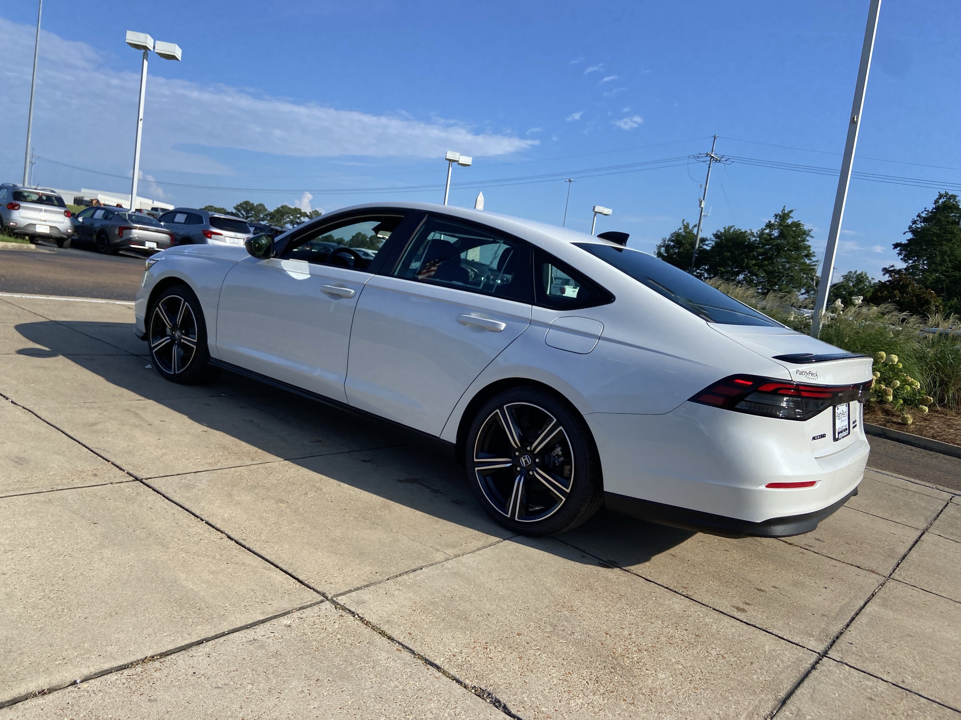 New 2026 Platinum White Pearl Honda Sport image 7