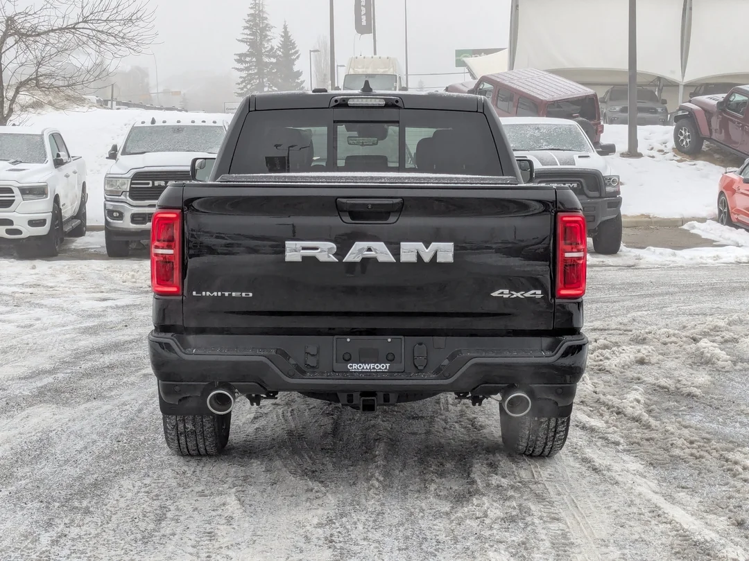New 2026 Black RAM Limited - - Pano Sunroof - Heads Up Display - Rambox Cargo & More! image 7