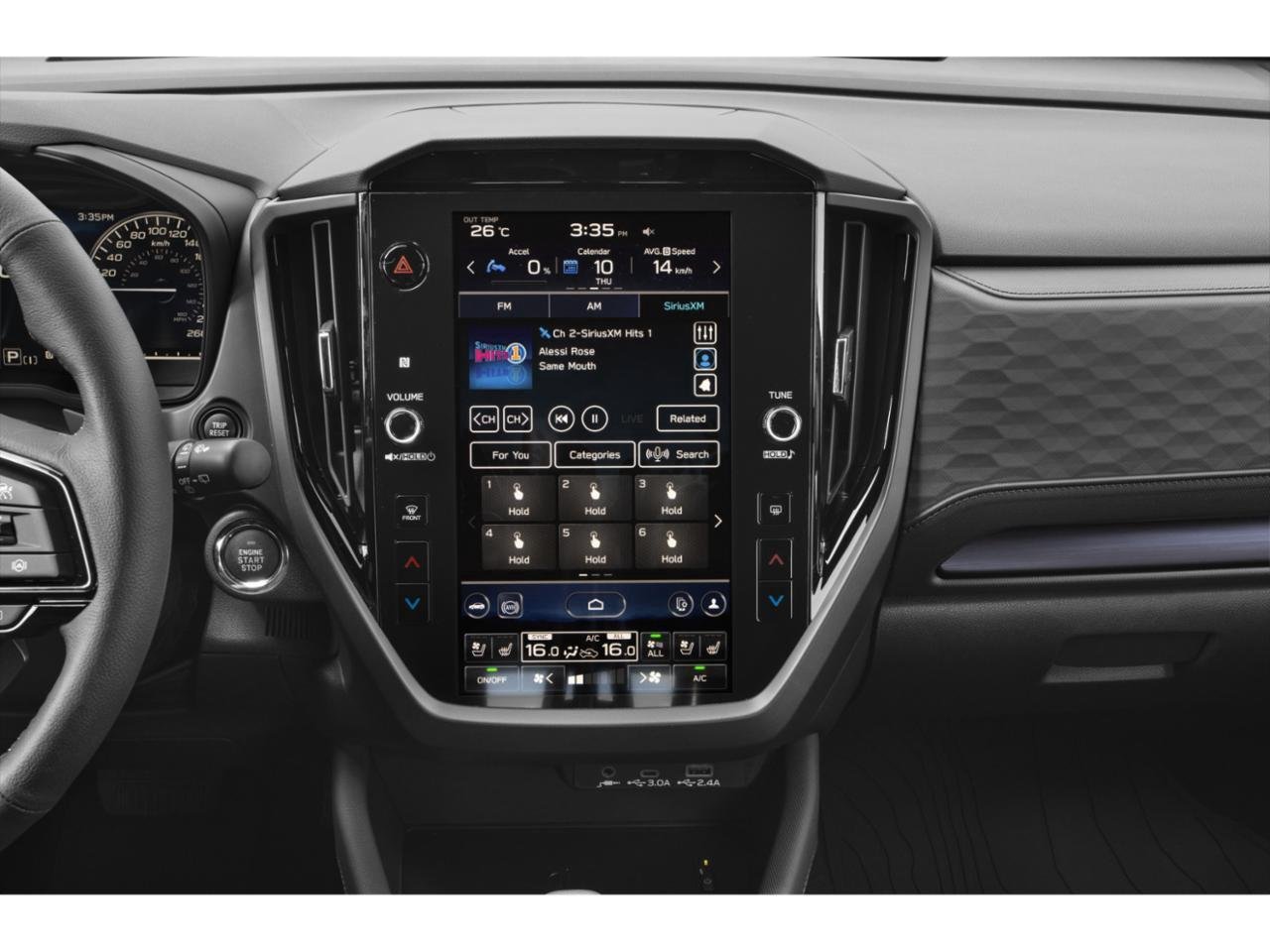 New 2026 ICE SILVER METALLIC Subaru Touring Hybrid image 5