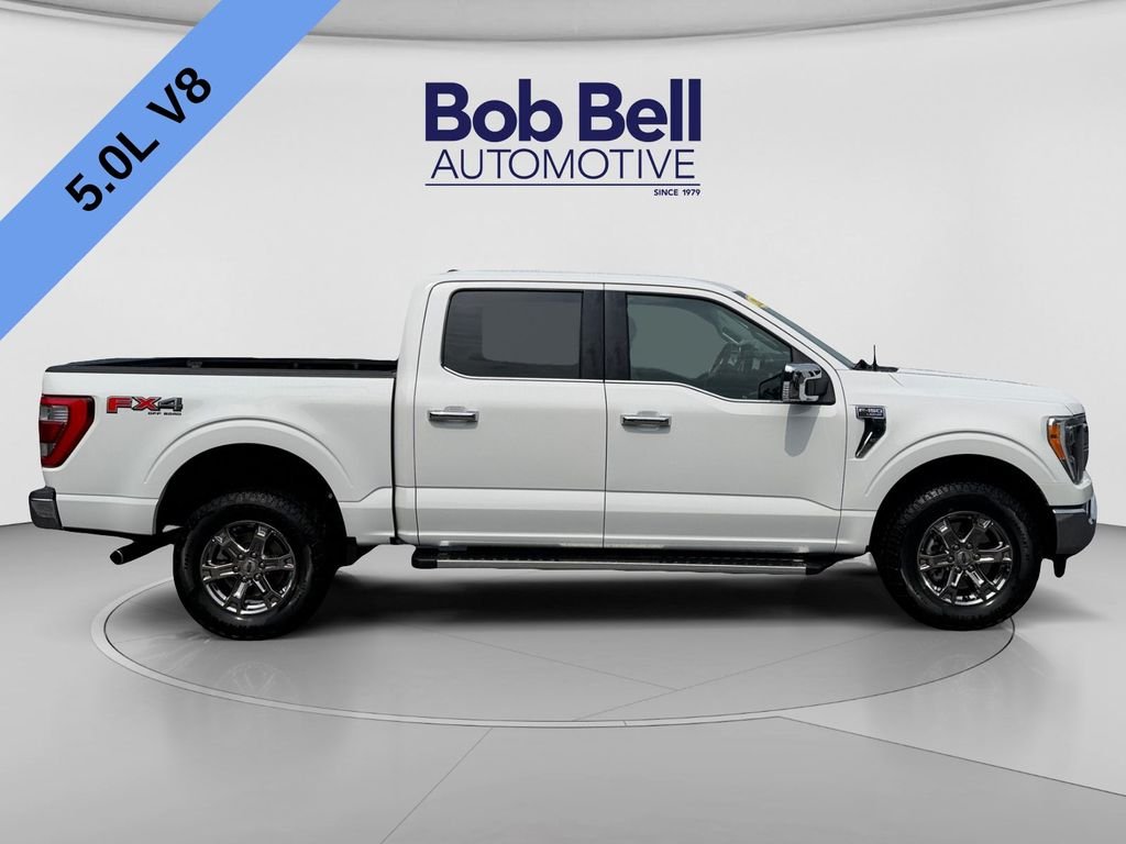 Used 2022 Oxford White Ford Lariat image 8