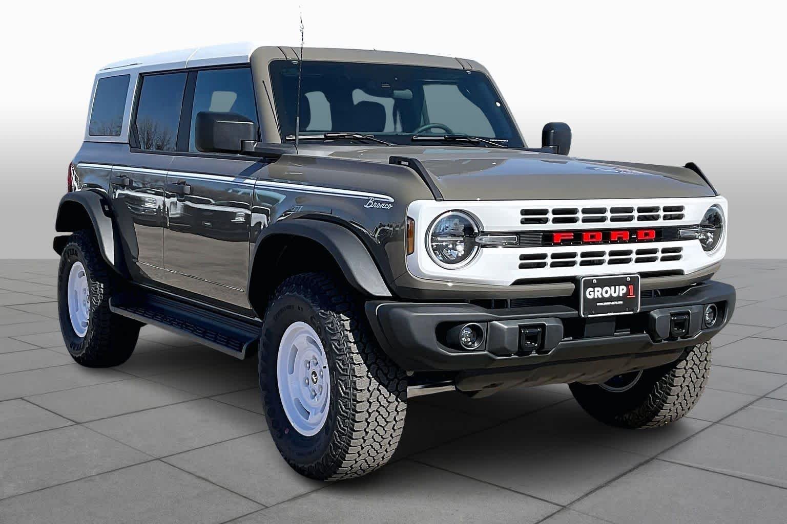 New 2026 Ford Bronco Heritage Edition 4 Door in Houston #TLA58379