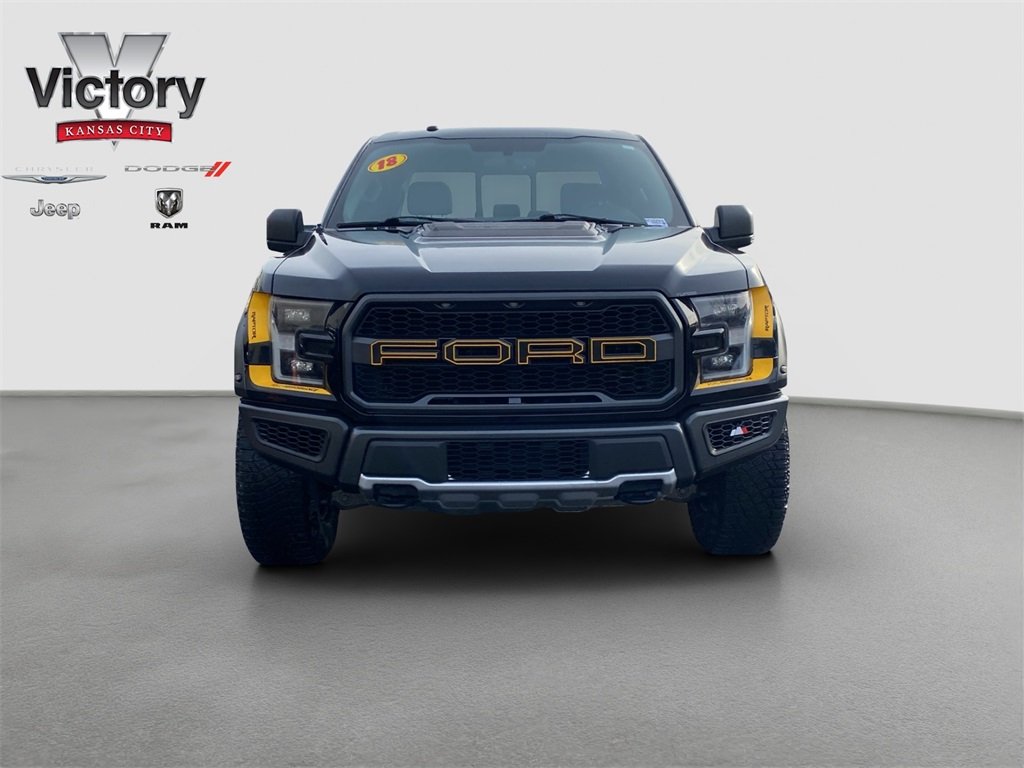 Used 2018 Ford F-150 Raptor with VIN 1FTFW1RG2JFD85395 for sale in Kansas City