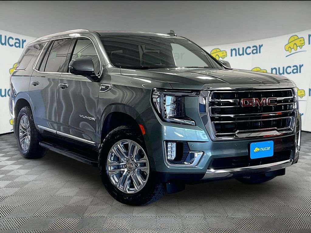 Used 2023 Green GMC SLT image 1