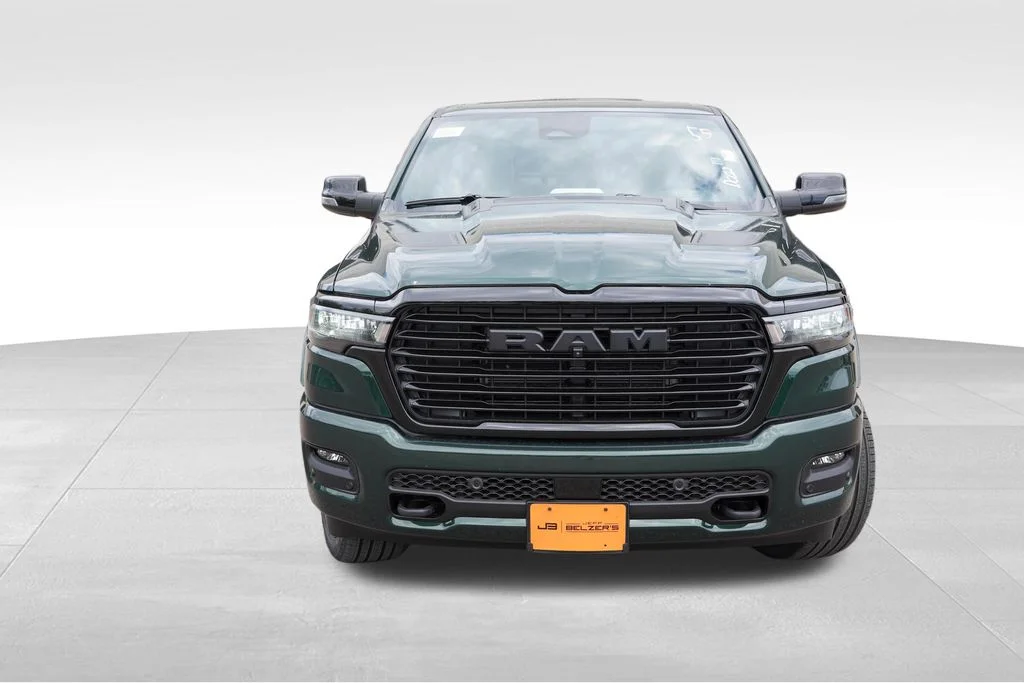 New 2026 Serrano-Green Metallic Exterior Paint RAM Laramie image 8